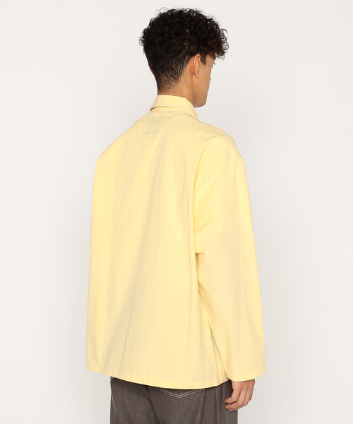 Men's Cotton Linen Coverall Shirt（カバーオール）｜DANTON