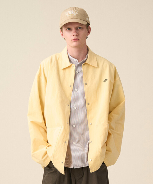 Men's Cotton Linen Coverall Shirt（カバーオール）｜DANTON