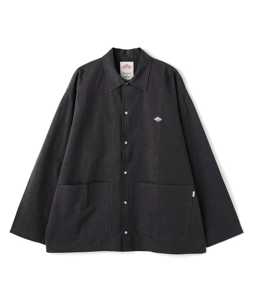 DANTONメンズカバーオール Men's Cotton Linen Coverall Shirt（カバーオール）｜DANTON