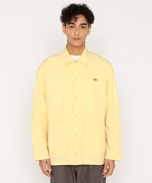 Men's Cotton Linen Coverall Shirt（カバーオール）｜DANTON