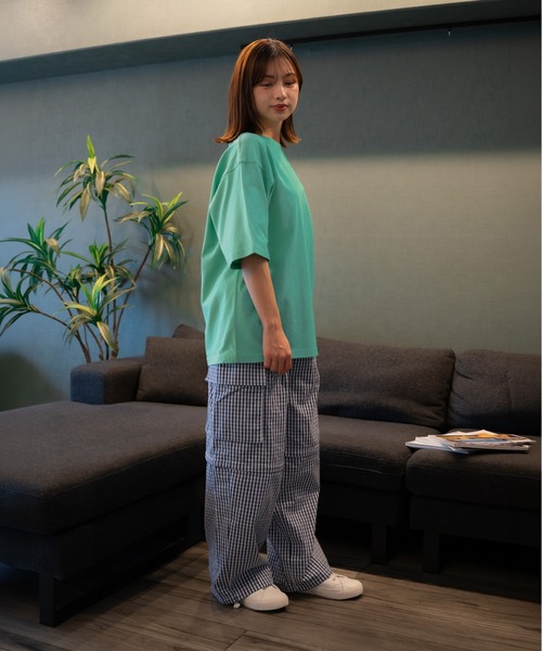 bashful base Oriental(バッシュフルベースオリエンタル)の「【bbO】マルチフェイスハートT(Tシャツ/カットソー・メンズ・ブラック/ホワイト/ライトグリーン・SMALL/MEDIUM/LARGE)」の10枚目の写真
