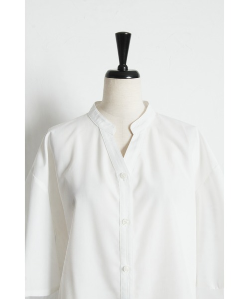 ARVELLIA(アルベリア)の「AIRY SLEELVE SHIRT(シャツ/ブラウス・レディース・ホワイト/ブラック・M)」の17枚目の写真