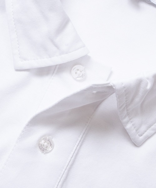 U.S. POLO ASSN.(ユーエスポロアッスン)の「【18】〔U.S.POLO ASSN/ユーエスポロアッスン〕ワンポイントロゴ ハーフスリーブポロシャツ 接触冷感/無地(ポロシャツ・メンズ・ネイビー/ブラック/オフホワイト・LARGE/MEDIUM)」の6枚目の写真