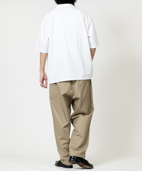 U.S. POLO ASSN.(ユーエスポロアッスン)の「【18】〔U.S.POLO ASSN/ユーエスポロアッスン〕ワンポイントロゴ ハーフスリーブポロシャツ 接触冷感/無地(ポロシャツ・メンズ・ネイビー/ブラック/オフホワイト・LARGE/MEDIUM)」の17枚目の写真