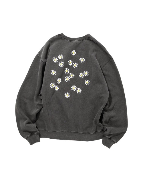 ROSE BUD(ローズバッド)の「(HAVE A GRATEFUL DAY)CREW SWEATSHIRT(スウェット・レディース・ブラック/パープル・S)」の4枚目の写真