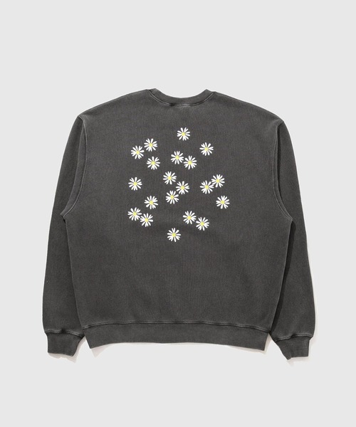 ROSE BUD(ローズバッド)の「(HAVE A GRATEFUL DAY)CREW SWEATSHIRT(スウェット・レディース・ブラック/パープル・S)」の6枚目の写真