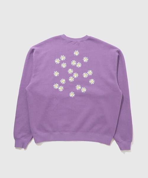 ROSE BUD(ローズバッド)の「(HAVE A GRATEFUL DAY)CREW SWEATSHIRT(スウェット・レディース・ブラック/パープル・S)」の11枚目の写真