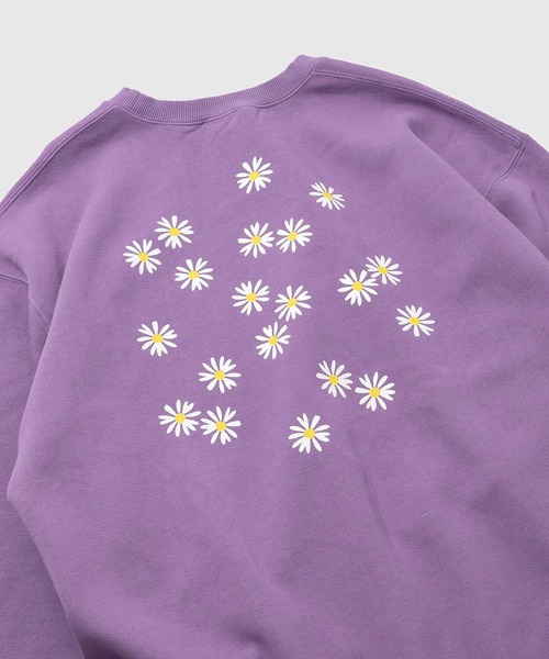 ROSE BUD(ローズバッド)の「(HAVE A GRATEFUL DAY)CREW SWEATSHIRT(スウェット・レディース・ブラック/パープル・S)」の12枚目の写真