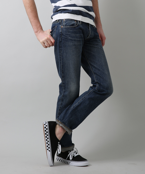Denime(ドゥニーム)の「【MadeInJapan】SlimFitUsed/スリムフィットUsedWash【FirstDenime】(デニムパンツ・メンズ・インディゴブルー・29/34/33/31/27/30/32/28)」の20枚目の写真