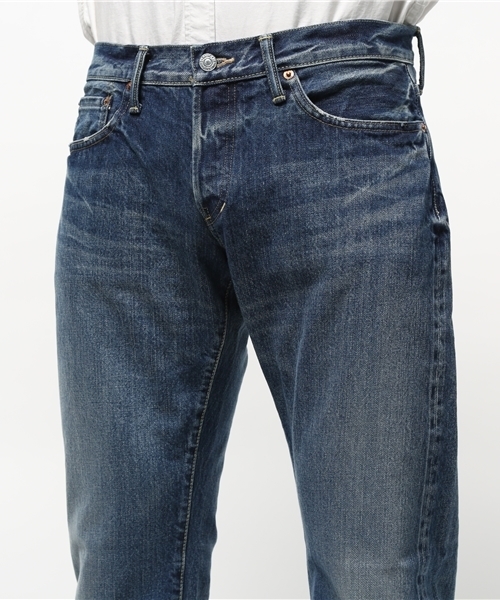 Denime(ドゥニーム)の「【MadeInJapan】SlimFitUsed/スリムフィットUsedWash【FirstDenime】(デニムパンツ・メンズ・インディゴブルー・29/34/33/31/27/30/32/28)」の8枚目の写真
