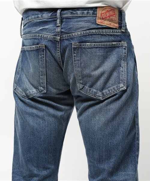 Denime(ドゥニーム)の「【MadeInJapan】SlimFitUsed/スリムフィットUsedWash【FirstDenime】(デニムパンツ・メンズ・インディゴブルー・29/34/33/31/27/30/32/28)」の9枚目の写真