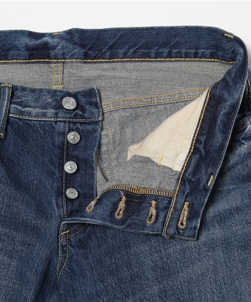 Denime(ドゥニーム)の「【MadeInJapan】SlimFitUsed/スリムフィットUsedWash【FirstDenime】(デニムパンツ・メンズ・インディゴブルー・29/34/33/31/27/30/32/28)」の3枚目の写真