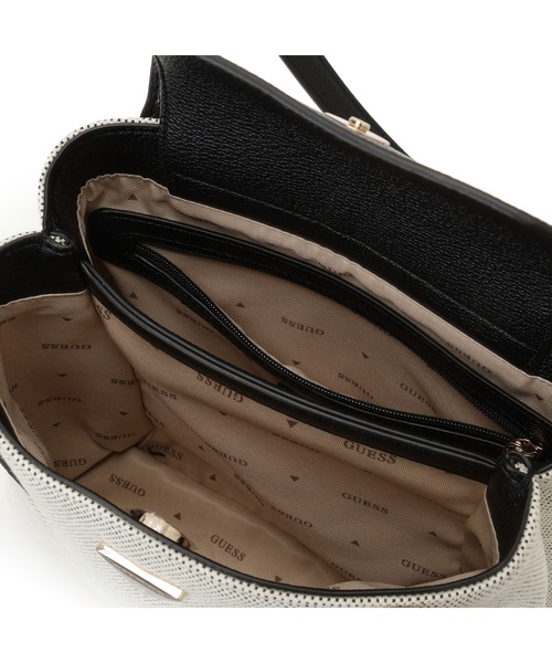Guess(ゲス)の「ALICE Small Tote トートバッグ(ショルダーバッグ・レディース・ブラック・ONE SIZE)」の10枚目の写真