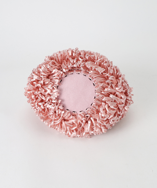 VERMEIL par iena（ヴェルメイユパーイエナ）の「Caternina Bertini カテリーナ ベルティーニ Raffia Clutch 4566（ショルダーバッグ・レディース・ピンク・FREE）」の12枚目の写真