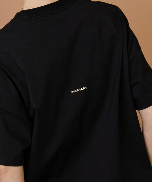 FRAPBOIS（フラボア）の「アミューズT2（Tシャツ/カットソー・レディース・ホワイト/ブラウン・1）」の22枚目の写真