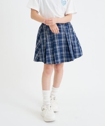 PINK-latte（ピンクラテ）の「チェックフロントプリーツスカート（スカート）」