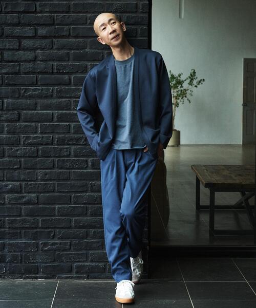THE SHOP TK （ザ ショップ ティーケー ）の「【驚くほど汚れが落ちやすいTシャツ】BO-NO TEE/ボーノTシャツ　洗濯機OK/吸水速乾/UVカット/透け防止/遮熱/接触冷感（Tシャツ/カットソー・メンズ・チャコールグレー/オフホワイト/グリーン系/ライトグレー/ブルー系その他・01/02/03/04/05）」の11枚目の写真