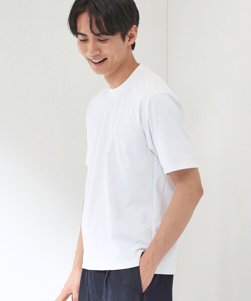 THE SHOP TK (ザ ショップ ティーケー )の「【新色追加&再入荷!!】【接触冷感/吸水速乾/UVカット/透け防止/遮熱】BO-NO TEE/ボーノTシャツ(Tシャツ/カットソー・メンズ・チャコールグレー/オフホワイト/グリーン系/ライトグレー/ブルー系その他/ブラウン系その他/ボルドー・01/02/03/04/05)」の20枚目の写真