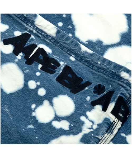 AAPE BY A BATHING APE（エーエイプバイアベイシングエイプ）の「AAPE MAIN LONG SLEEVE HOODIE SHIRT（シャツ/ブラウス・メンズ・ライトブルー・MEDIUM/SMALL/LARGE/X-LARGE）」の7枚目の写真