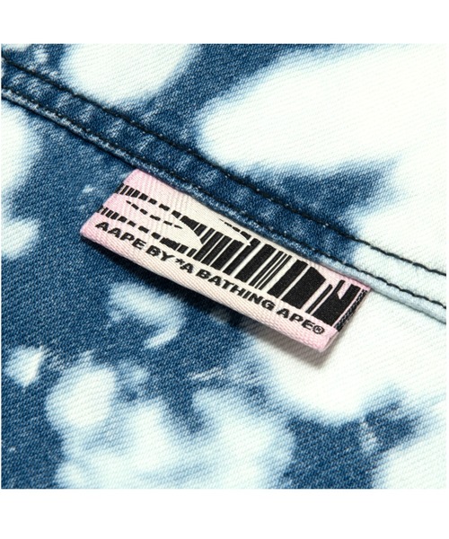 AAPE BY A BATHING APE（エーエイプバイアベイシングエイプ）の「AAPE MAIN LONG SLEEVE HOODIE SHIRT（シャツ/ブラウス・メンズ・ライトブルー・MEDIUM/SMALL/LARGE/X-LARGE）」の6枚目の写真