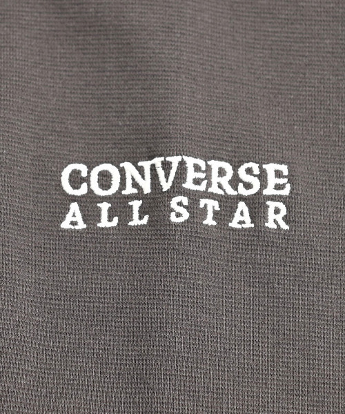 CONVERSE(コンバース)の「『CONVERSE/コンバース』クルーネック フライスバックグラフィック半袖Tシャツ(Tシャツ/カットソー・メンズ・ブラック系/ホワイト・L/M/LL)」の12枚目の写真