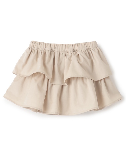 petit main(プティマイン)の「ティアードスカパン(スカート・キッズ・ピンク/ライトベージュ/ネイビー/ブルー・80cm/120cm/110cm/100cm/90cm/130cm)」の12枚目の写真