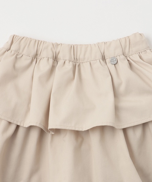 petit main(プティマイン)の「ティアードスカパン(スカート・キッズ・ピンク/ライトベージュ/ネイビー/ブルー・80cm/120cm/110cm/100cm/90cm/130cm)」の13枚目の写真