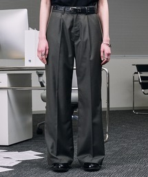 selle glant(�Z���O�����e)��SEMI-WIDE STRAIGHT SLACKS PANTS / �Z�~���C�h�X�g���[�g�X���b�N�X�p���c(�X���b�N�X)