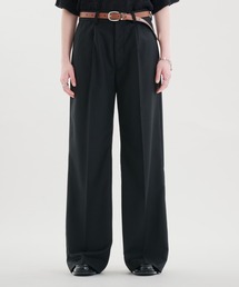 SELLE GLANT | SEMI-WIDE STRAIGHT SLACKS PANTS / セミワイドストレートスラックスパンツ(スラックス)