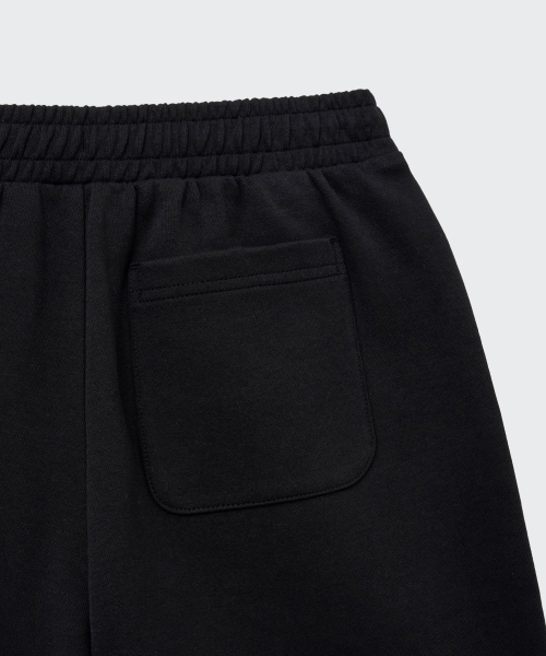 MUSINSA STANDARD KIDS（ムシンサスタンダードキッズ）の「ダブルニットワンタックロングバミューダスウェットパンツ[ブラック]（その他パンツ・レディース・その他・110/120/130/140/150/160）」の7枚目の写真