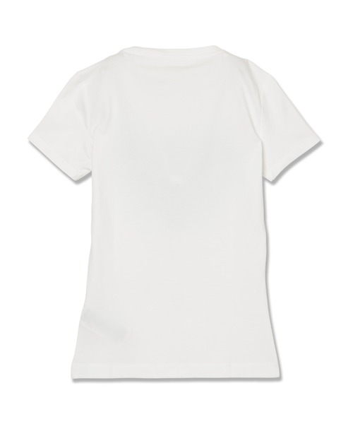 Guess（ゲス）の「FLOWER Triangle Tee Tシャツ ロゴTシャツ（Tシャツ/カットソー・レディース・ホワイト・X-SMALL/SMALL/MEDIUM/LARGE）」の2枚目の写真