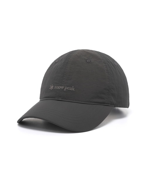 Snow Peak(スノーピーク)の「Snow Peak / Eco Taslan Ball Cap エコタスランボールキャップ 海外限定(キャップ・メンズ・チャコール/サンドベージュ/インディゴブルー/コーラルピンク/カーキ・S/M/L)」の3枚目の写真