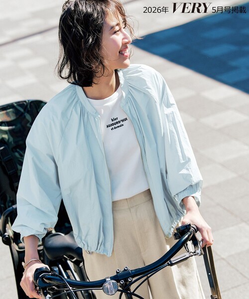 セール】【VERY掲載】My everyday UVカットブルゾン（ブルゾン