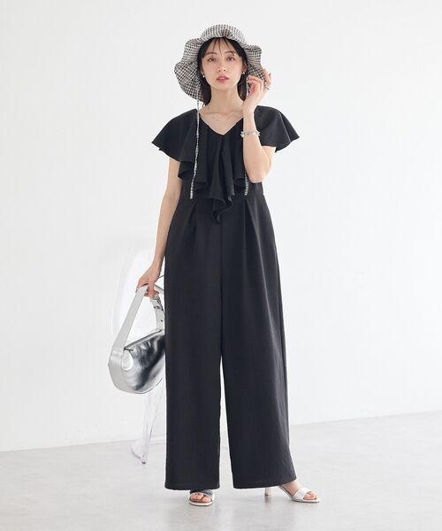 earth music&ecology(アースミュージックアンドエコロジー)の「【UVカット】タックハット(ハット・レディース・ブラック/チェック/モカ・FREE)」の15枚目の写真