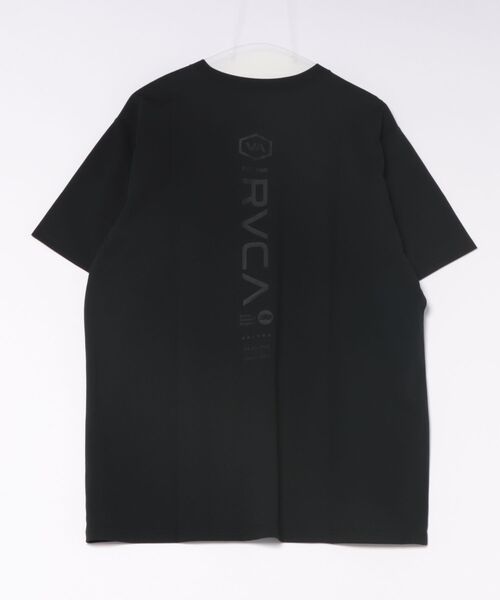 RVCA（ルーカ）の「RVCA STRAIGHT WAY（Tシャツ/カットソー・メンズ・ブラック/ホワイト・M/L）」の3枚目の写真