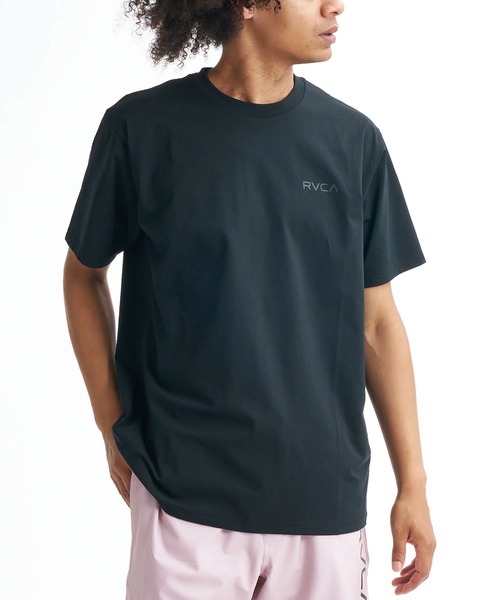 RVCA（ルーカ）の「RVCA STRAIGHT WAY（Tシャツ/カットソー・メンズ・ブラック/ホワイト・M/L）」の7枚目の写真