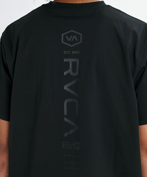 RVCA（ルーカ）の「RVCA STRAIGHT WAY（Tシャツ/カットソー・メンズ・ブラック/ホワイト・M/L）」の4枚目の写真