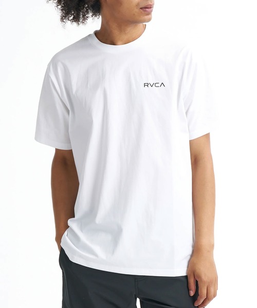 RVCA（ルーカ）の「RVCA STRAIGHT WAY（Tシャツ/カットソー・メンズ・ブラック/ホワイト・M/L）」の9枚目の写真