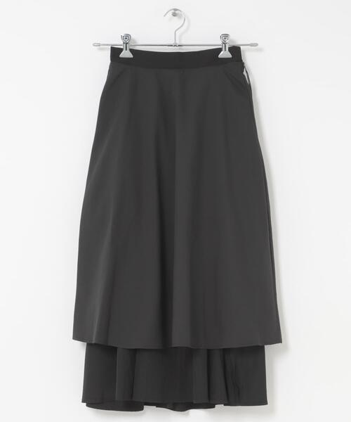 URBAN RESEARCH DOORS(アーバンリサーチドアーズ)の「撥水ポケットギャザースカート(スカート・レディース・ブラック/ライトカーキ・FREE)」の13枚目の写真