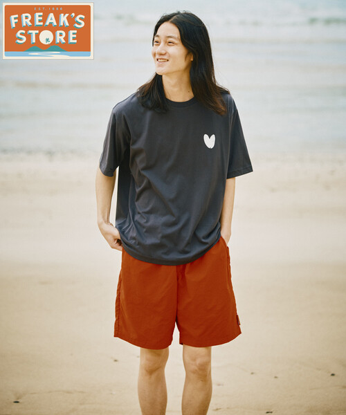 FREAK'S STORE（フリークスストア）の「FREAK'S STORE for BEACH & FES リラックスフィット 撥水リサイクルナイロン イージー ショーツ/短パン/バッグ付き（その他パンツ・メンズ・チャコールグレー/ブラック/レッド/オリーブ/サックスブルー/レオパード/その他9/その他15/その他16・SMALL/MEDIUM/LARGE）」の14枚目の写真
