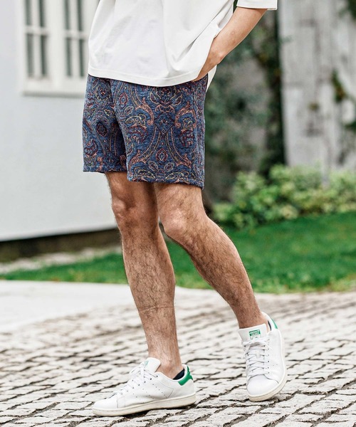 CAMBIO（カンビオ）の「mp15003- Antique Motif Gobelin Short Pants ショートパンツ(CMP-261-013)（その他パンツ・メンズ・ブラック/ブルー/ナチュラル/インディゴブルー・L/M/S）」の11枚目の写真