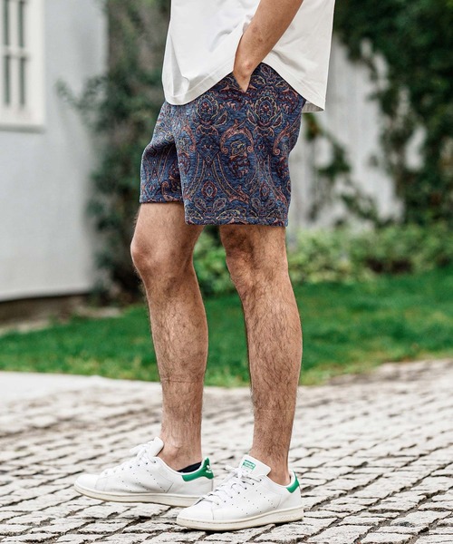 CAMBIO（カンビオ）の「mp15003- Antique Motif Gobelin Short Pants ショートパンツ(CMP-261-013)（その他パンツ・メンズ・ブラック/ブルー/ナチュラル/インディゴブルー・L/M/S）」の13枚目の写真