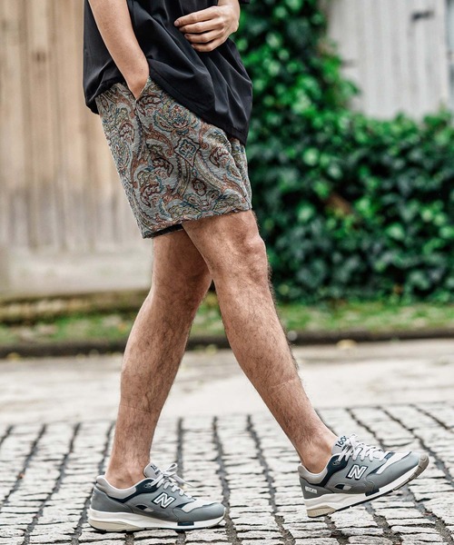 CAMBIO（カンビオ）の「mp15003- Antique Motif Gobelin Short Pants ショートパンツ(CMP-261-013)（その他パンツ・メンズ・ブラック/ブルー/ナチュラル/インディゴブルー・L/M/S）」の18枚目の写真