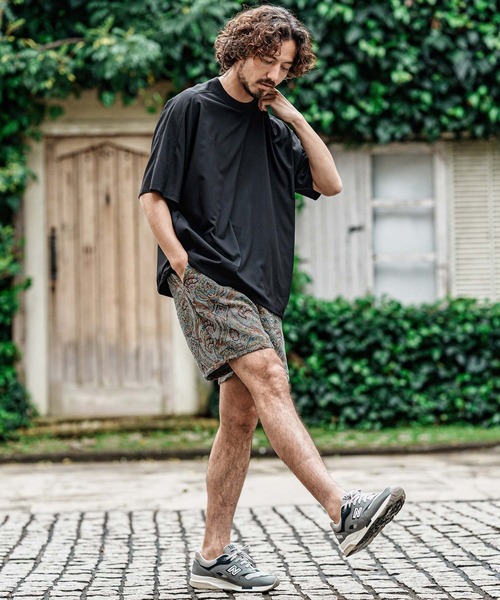 CAMBIO（カンビオ）の「mp15003- Antique Motif Gobelin Short Pants ショートパンツ(CMP-261-013)（その他パンツ・メンズ・ブラック/ブルー/ナチュラル/インディゴブルー・L/M/S）」の21枚目の写真