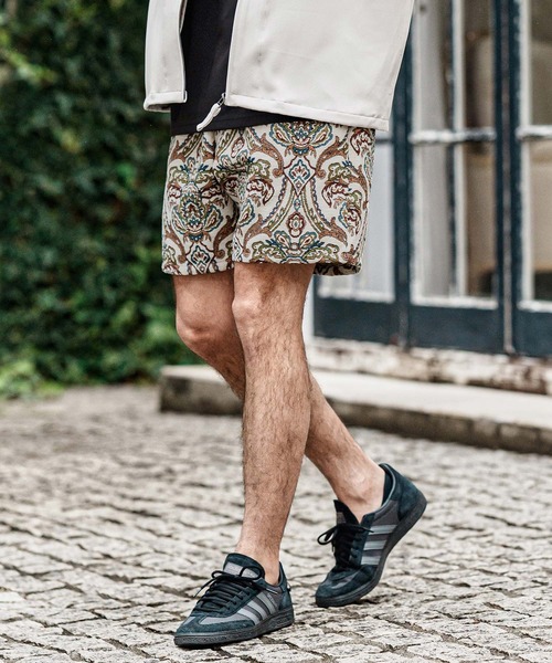 CAMBIO（カンビオ）の「mp15003- Antique Motif Gobelin Short Pants ショートパンツ(CMP-261-013)（その他パンツ・メンズ・ブラック/ブルー/ナチュラル/インディゴブルー・L/M/S）」の22枚目の写真