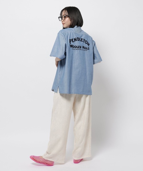 PENDLETON(ペンドルトン)の「【PENDLETON(ペンドルトン)】別注シャツ(シャツ/ブラウス・レディース・ブルー・MEDIUM/LARGE)」の10枚目の写真