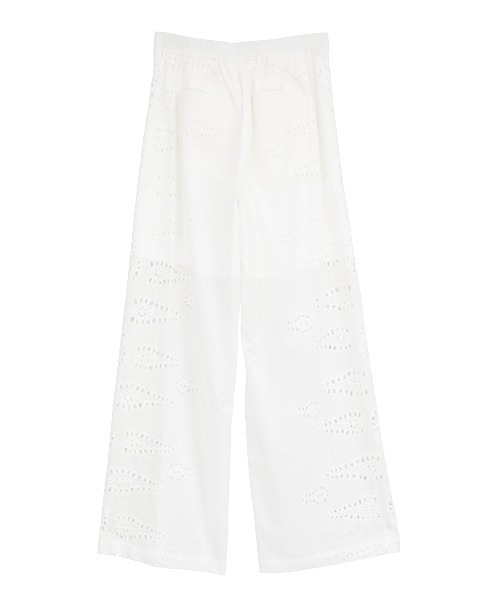 MANOF(マノフ)の「CUT WORK LACE PANTS(その他パンツ・レディース・ホワイト/ブラック・S/M)」の18枚目の写真