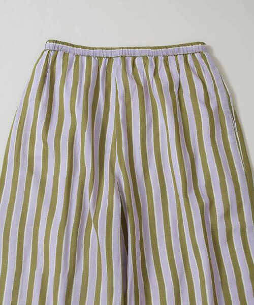 sara mallika(サラ マリカ)の「Sara mallika/Stripe Print Pants(セットアップ可)(その他パンツ・レディース・カーキ・S)」の5枚目の写真