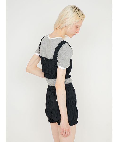 SORIN(ソリン )の「Shirring Bustier/シャーリング ビスチェ(その他トップス・レディース・サックスブルー/ダークネイビー/ホワイト・38)」の13枚目の写真