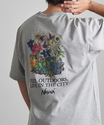【NANGA】ECO HYBRID VINTAGE FLOWER TEE N2610-1M036Z